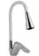 Змішувач для кухні Lidz Tani 008F3 з гнучким виливом (k40) White / Chrome LDTAN008F3WCR37037 - мініатюра 1