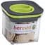 Контейнер пластиковий Herevin Canister-Vacuum Lid-White вакумна кришка 1.1 л салатова (161214-004) - мініатюра 1