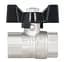 Кран кульовий Thermo Alliance Base 1/2" ВВ прямий, PN40, метелик SD602W15 - мініатюра 4