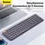 Клавиатура Baseus K01B Wireless Tri-Mode Keyboard - 3 режима 2.4 + BT1 + BT2 серая - миниатюра 8