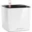 Вазон Lechuza Cube Glossy, 0.4 л, білий (13510) - мініатюра 1