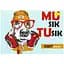 Тетрадь для нот MUsik TUsik Апельсин АП-0405-2 А5, 12 листов, скоба - миниатюра 1