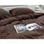 Пододеяльник Ecotton Евро фланель Dark Brown SB-186 210х220 см коричневый (25554) - миниатюра 4
