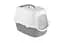 Stefanplast Cat toilet Cathy with filter - Закрытый туалет для котов с фильтром серый - миниатюра 1