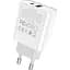Мережевий зарядний пристрій Hoco C80A Plus USB-A/USB-C 20W White (779885) [124885] - мініатюра 4