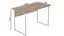 Комп'ютерний стіл Ferrum-decor Коді 75x120x70 білий ДСП Дуб Артізан 16мм (FRD-101224) - мініатюра 5