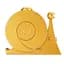 Колекційна фігурка Banpresto One Piece Sofvimates Golden Den Den Mushi (125488) - мініатюра 3