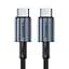 Кабель Choetech ХСС-1014 Black USB-C to USB-C PD60W 1.2m (43-00124) - миниатюра 1