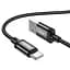 Кабель Hoco X89 Wind charging data cable Type-C черный - миниатюра 3