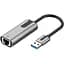 Адаптер Vention USB 3.0-A to Gigabit Ethernet Adapter Gray 0.15M Aluminum Alloy Type (CEWHB) - миниатюра 1
