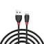 Кабель Hoco X27 - USB - lightning 1 м черный - миниатюра 1