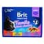 Набор паучей Brit Premium Cat мясная тарелка ассорти 4 вкуса 100 г по 12 шт. - миниатюра 1