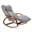 Масажер - крісло-гойдалка NAIPO Massage Rocking Chair для спіни з підігрівом, вібрацією та додатковою функцією масажу Шиатцу; - мініатюра 3