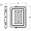 Прожектор Eurolamp LED з радіатором чорний (LED-FL-10(B)) - мініатюра 3