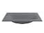 Умивальник Miraggio JESSEL 600 GRAY (0001463) Mirasoft, Матовий, Накладний/Врізний, Сірий - мініатюра 4