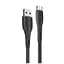 Дата кабель USB 2.0 AM to Micro 5P 1.0m led black ColorWay (CW-CBUM034-BK) - мініатюра 2