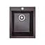 Кухонна мийка Adamant Board 410x495x190 mokko 167223, Коричневий - мініатюра 1