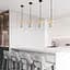 Подвес Terrazzo Cylinder с белым бетонным плафоном 20 см в стиле Ар-деко | Line F | Арт. MJ162-200 WT - миниатюра 5