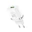 Сетевое зарядное устройство Hoco C12Q USB QC 18W белый - миниатюра 2