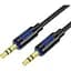 Аудіокабель Borofone BL20 True sound silicone audio cable AUX чорний - мініатюра 1