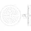 Верхний душ Globus Lux ST-0200-R 000018563, Нержавеющая сталь - миниатюра 5