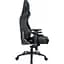Геймерське крісло GT Racer X-8006 Fabric Black/Green [156461] - мініатюра 4