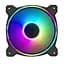 Корпусний вентилятор 120 мм Cooler Master MasterFan MF120 Halo2 3 шт MFL-B2DN-213P2-R2 Black - мініатюра 2