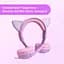 Дитячі навушники Light Up Cat Ear для iPad Fire Tablet Kindle 85 дБ - мініатюра 5