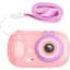 Дитяча фотокамера Hoco DV205 Dual Сamera Pink [136168] - мініатюра 1