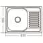 Мийка кухонна ZERIX Z6350-08-180D decor (ZM0564) - мініатюра 4