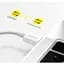 Кабель Baseus Superior Series USB-C to Lightning 20W 0.25m White (CATLYS-02) [111359] - мініатюра 8