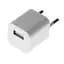 Сетевое зарядное устройство TOTO TZH-46 Travel charger 1USB 1A White - миниатюра 1