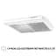 Витяжка плоска Perfelli PL 6144 W LED - мініатюра 4