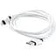 Кабель Dengos NTK-L-MT Round Lightning cable 1m White - миниатюра 1