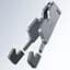 Підставка для смартфона HAGiBiS Desk Phone Holder ZZ5 Silver - мініатюра 2