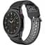 Ремінець для Samsung Galaxy Watch 4 Classic 46mm - чорно-сірий ширина кріплення 20мм силікон Watchbands Galaxy Uniq (W40-6WB55526180) - мініатюра 1