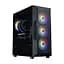 Zalman Корпус I3 Neo V2 без БР, 2xUSB3.0, 1x Type C, 4x120мм RGB, VGA 400мм, LCS ready, TG Side Panel, ATX, чорний - мініатюра 1
