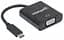 Перехідник Intracom USB 3.1 Type-C VGA F Manhattan чорний - мініатюра 3