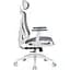 Кресло офисное Officepro Atlas OC630-W-DG-DG White/Dark Gray (OC630-W-DG-DG) - миниатюра 5