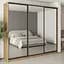 Шкаф-купе трехдверный MebelStar Комбо BG 3 Зеркала 270x45x240 см Дуб тахо (MBS-9937) - миниатюра 1