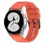 Ремінець для Samsung Galaxy Watch 4 40mm - помаранчевий ширина кріплення 20мм силікон Watchbands GT (W45-5WB36178360) - мініатюра 2