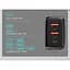 Мережевий зарядний пристрій Baseus Compact Quick Charger 2USB + 1Type-C 30W CCXJ-E01 Black - мініатюра 6