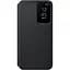 Оригінальний чохол-книжка Samsung S-View Flip Cover для Samsung Galaxy S22 5G (6.1") Чорний EF-ZS901CBEGRU - мініатюра 1