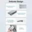 Док-станція USB3.1 Type-C - HDMI/VGA/USB3.0x3/RJ45/SD/TF/TRRS 3.5mm/PD 100W Vention 11in1 (THTHC) - миниатюра 2