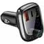 АЗП FM модулятор Baseus S-13 36W (2USB-A/1C) (CCMT000101) Черный - миниатюра 2