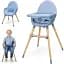 Стільчик для годування 2в1 Kinderkraft Fini 2 Nordic Breeze (KHFINI02NOR0000) - мініатюра 6
