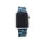 Ремінець Creasted для годинника Apple Watch 42 мм 44 мм силіконовий з пряжкою, Camouflage with blue - мініатюра 3