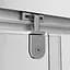 Душова кабіна Am.Pm Gem 5-corner Pivot 90x90 см без піддону хром матовий W90UG-405-090MT, Хром матовий - мініатюра 6
