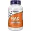 Амінокислота NOW NAC 600 mg, 100 капсул - мініатюра 1