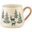 Чашка Ardesto Christmas New Year's керамика 420 мл кремовая (AR3087) - миниатюра 2